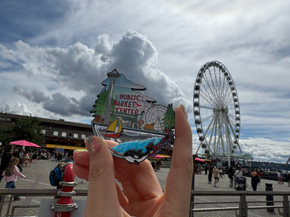 Pike Place Market Liquid Shaker Fridge Magnet