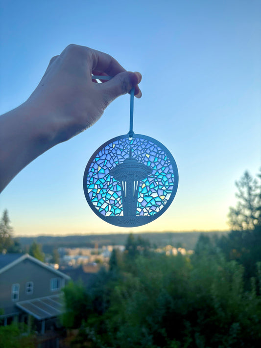 Space Needle Hanging Ornament