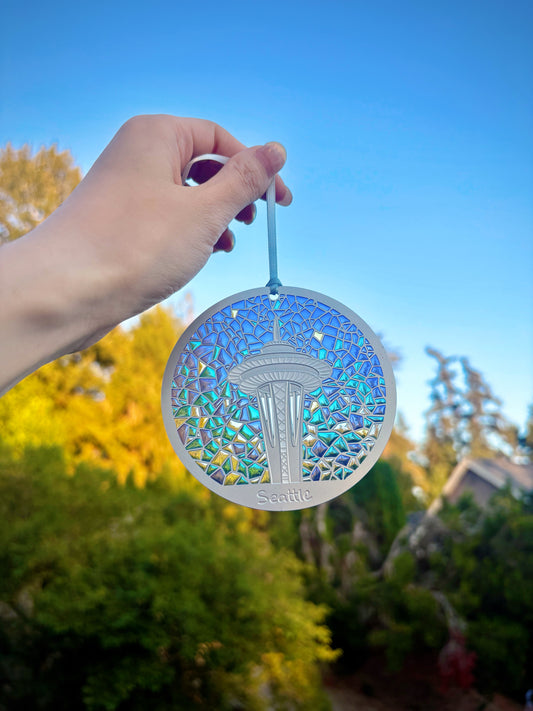 Space Needle Hanging Ornament