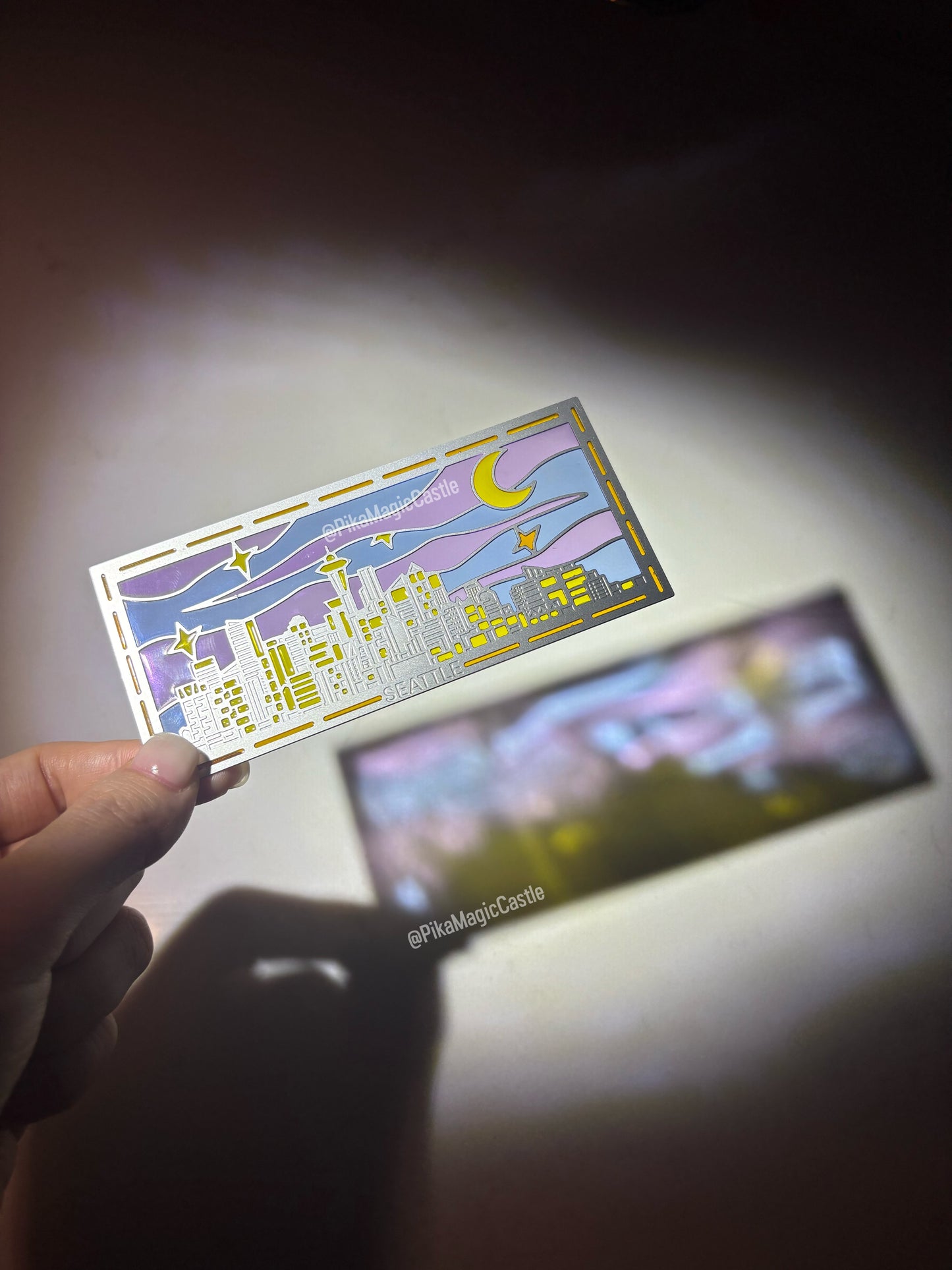 Seattle Night Bookmark Magnet (Pre-order)