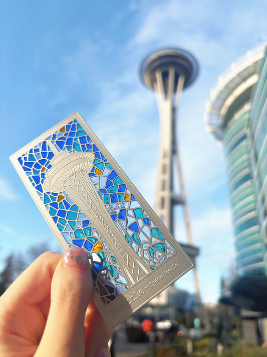 Space Needle Bookmark Magnet